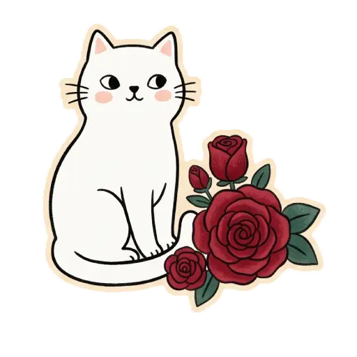 cat, cat lover, romantic, love, cute, WhatsApp stickers, stickers, love text (18)